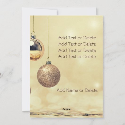 Christelijke Cross-Kerstlegant Script Navy Blue Feestdagenkaart (Achterkant)