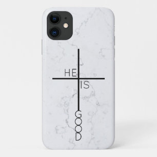 Christelijke Cross Modern Minimalist Marble Abstra Case-Mate iPhone Case