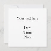 Christelijke crossaankondigingen/uitnodigingskaart (Achterkant)