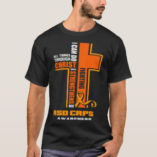 Christelijke CRPS Warrior Fighter RSD CRPS Awarene T-shirt