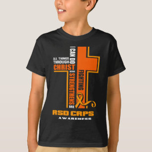Christelijke CRPS Warrior Fighter RSD CRPS Awarene T-shirt