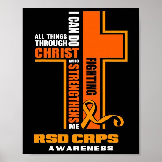 Christelijke Crps Warrior Fighter Rsd Crps Bewusth Poster (Voorkant)