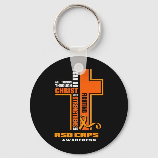 Christelijke Crps Warrior Fighter Rsd Crps Bewusth Sleutelhanger (Voorkant)