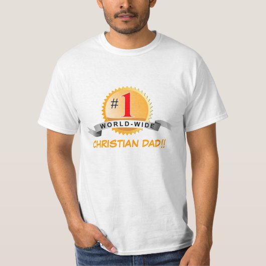 Christelijke DAD... Religieuze t-shirt (Voorkant)