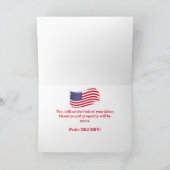 Christelijke Dag van de Arbeid Feestdagen Kaart (Binnen)