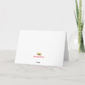 Christelijke Dag van de Arbeid Kaart (Achterkant)