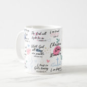 Christelijke dagelijkse herinneringen koffiemok (Voorkant links)