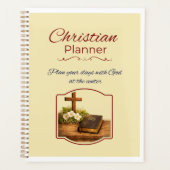 Christelijke dagelijkse levensplanner – 7-pagina's planner (Voorkant)