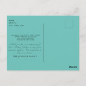 Christelijke Dan Zingt Mijn Ziel Viering Van Het L Briefkaart (Achterkant)