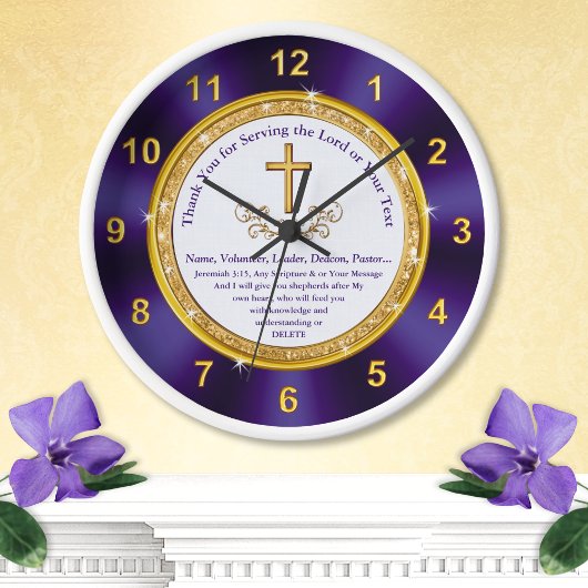 Christelijke dank u geschenken. Leraar, dominee, l