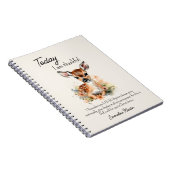 Christelijke Dankbaarheid Tijdschrift Bijbelvers B Notitieboek (Rechterzijde)