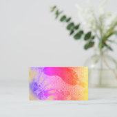 Christelijke dans Voetafdruk Feet Visitekaartjes (Staand voorkant)