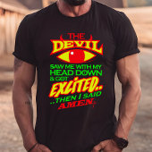 Christelijke De Dominee Werd Opgewonden Tri-Blend Shirt