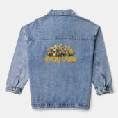 Christelijke denim jas jacket (Achterkant)