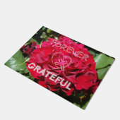 Christelijke deurmat Grateful Jezus Kruis (Schuin)