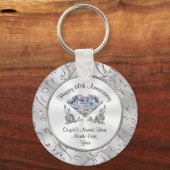 Christelijke Diamond 60e Jubileum Favors Sleutelhanger (Voorkant)