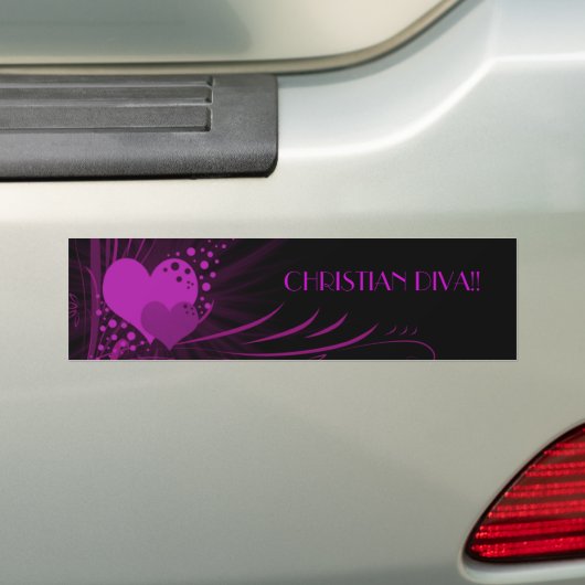 Christelijke DIVA!.. Religieuze bumperstickers (Op auto)