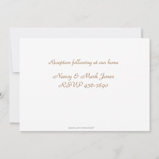 Christelijke Dove Invitation Kaart (Achterkant)