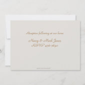 Christelijke Dove Invitation Kaart (Achterkant)