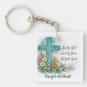 Christelijke Drie-eenheid Gepersonaliseerde Sleute Sleutelhanger