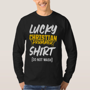 Christelijke Drummer Kerk Aanbidding Drumspeler 29 T-shirt