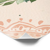 Christelijke Easter Bunny afdrukbare muurkunst Perfect Poster (Hoek)