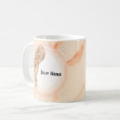 Christelijke eenvleugelengelengel koffiemok (Voorkant links)