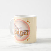 Christelijke engel duif koffiemok (Voorkant links)