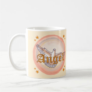 Christelijke engel duif koffiemok