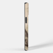 Christelijke engel zittend op een steen Case-Mate iPhone case (Achterkant / Rechts)