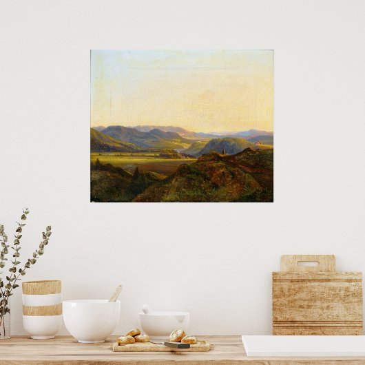 Christelijke Ernst Morgenstern van Harhazard Poster (Keuken)