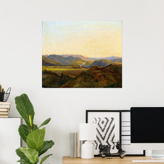 Christelijke Ernst Morgenstern van Harhazard Poster (Thuiskantoor)