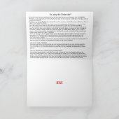 Christelijke evangeliepaasdagen feestdagen kaart (Binnen)