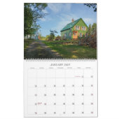 Christelijke evenementenkalender landschap kalender (Jan 2027)