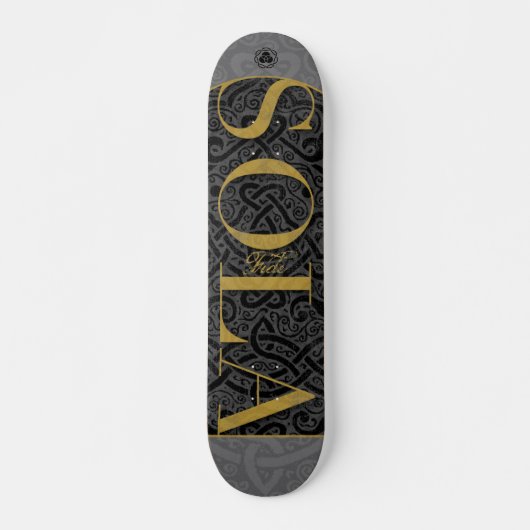 CHRISTELIJKE FAITH ALONE SOLA FIDE PERSOONLIJK SKATEBOARD (Voorkant)