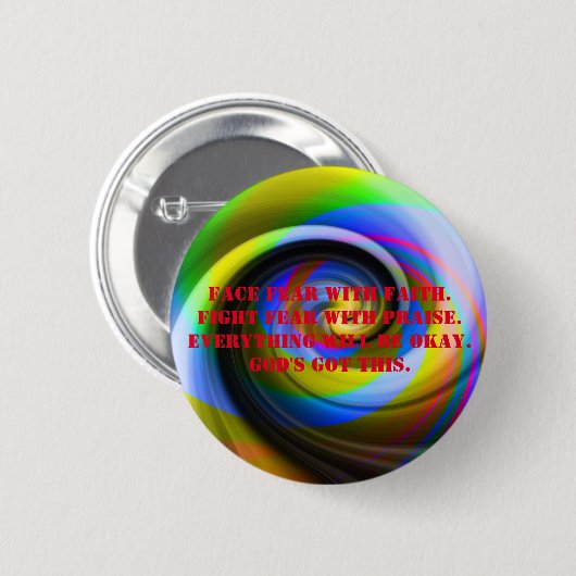 Christelijke Faith Button (Voorkant /achterkant)