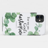 Christelijke Faith God's Masterstuk EucalyptusBijb Case-Mate iPhone Case (Achterkant (horizontaal))