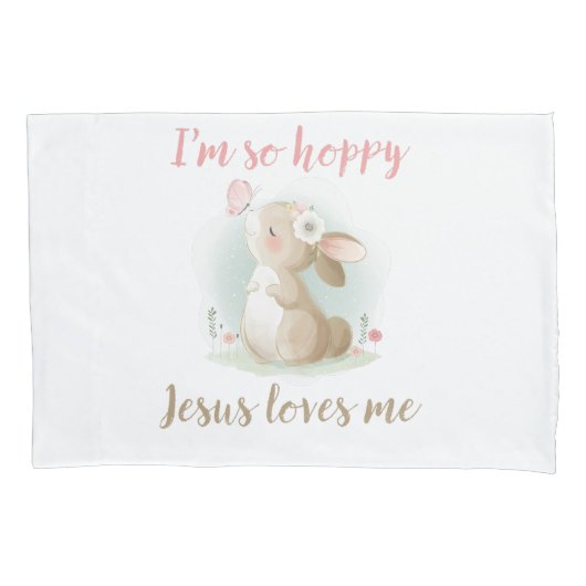 Christelijke Faith Meisjes, ik ben zo hap Jezus ho Kussensloop (Voorkant)