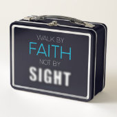 Christelijke Faith Verse Walk naar Faith Not by Si (Voorkant)