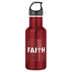 Christelijke Faith Water Flacon Waterfles