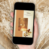 Christelijke Faith Waterverf Herfst Road Comfort Kaart