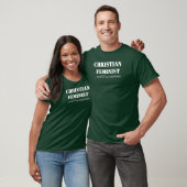 Christelijke feminist t-shirt (Unisex)