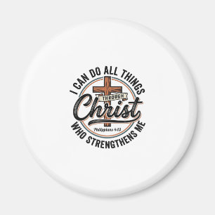Christelijke Filippenzen 4_13 Vintage Citat Shirt Magneet