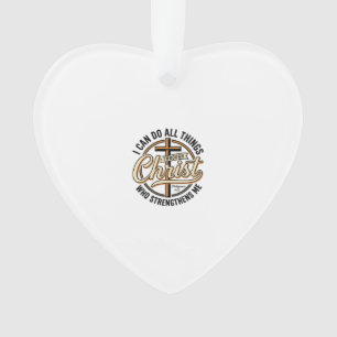 Christelijke Filippenzen 4_13 Vintage Quote T-shir Ornament