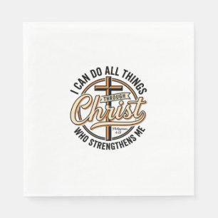 Christelijke Filippenzen 4_13 Vintage Quote T-shir Servet