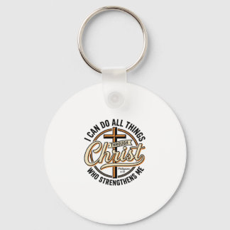 Christelijke Filippenzen 4_13 Vintage Quote T-shir Sleutelhanger