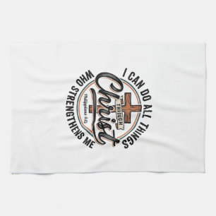 Christelijke Filippenzen 4_13 Vintage Quote T-shir Theedoek