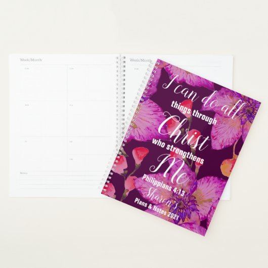 Christelijke Filippijnen 4:13 2022 Persoonlijk Planner (Display)