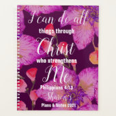 Christelijke Filippijnen 4:13 2022 Persoonlijk Planner (Voorkant)