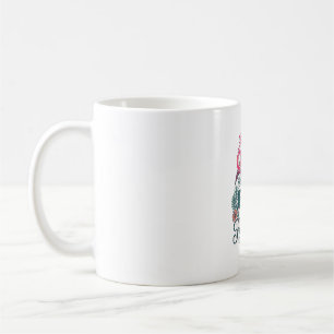 Christelijke Flamingo Meisje Vintage Koffiemok